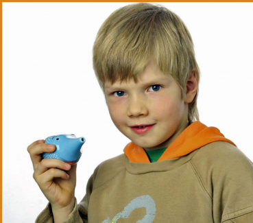 Ein Nasensp�l-Igel f�r Kinder im Februar