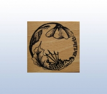 B�cherstempel - Blumendrache