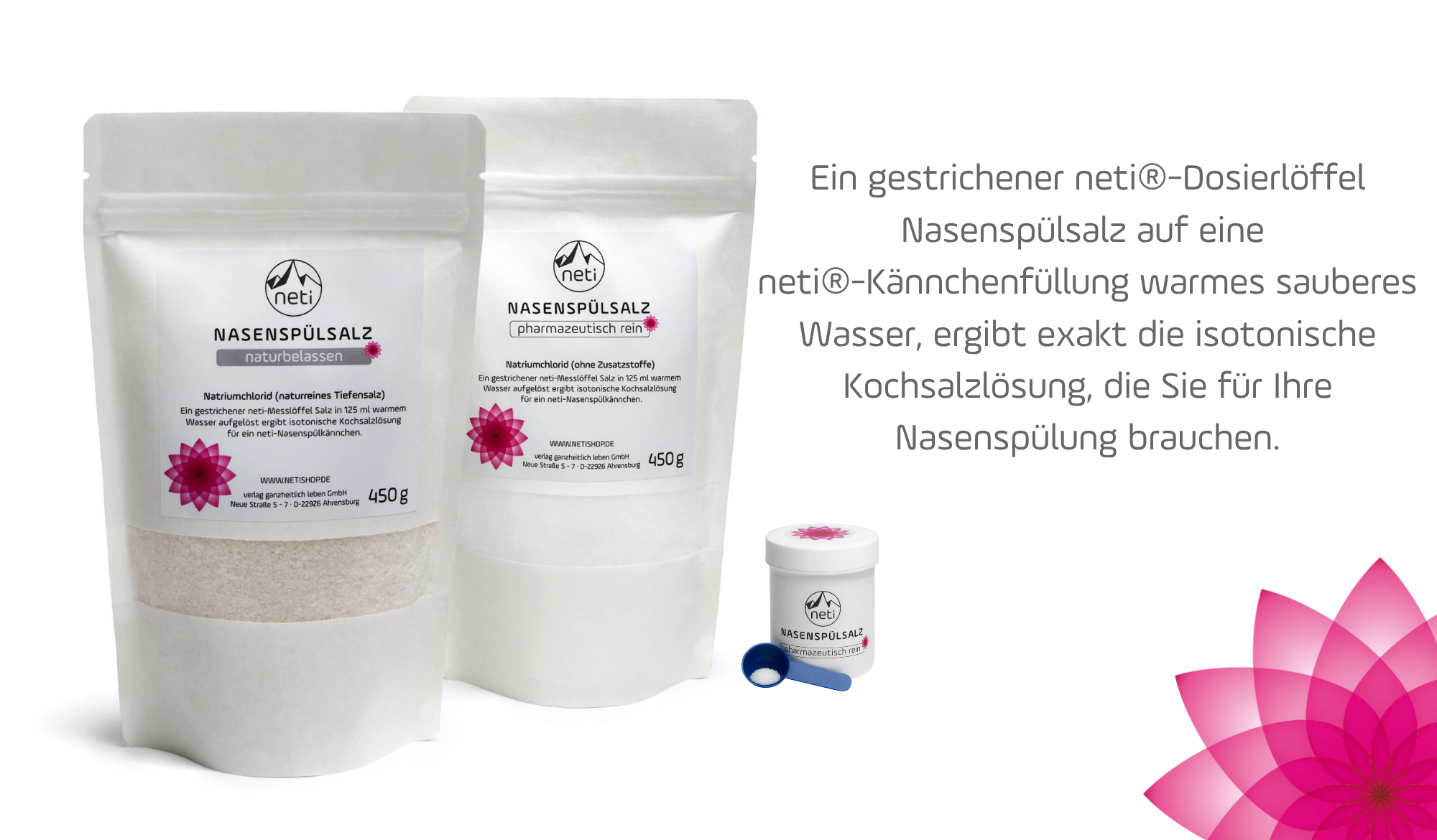 Neti Nasenspülung Zubehör